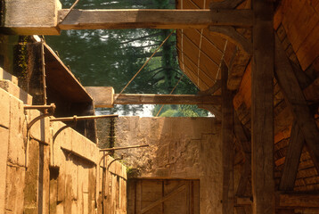 Lavoir, La Seine, Chamesson, 21, Cote d'Or, France