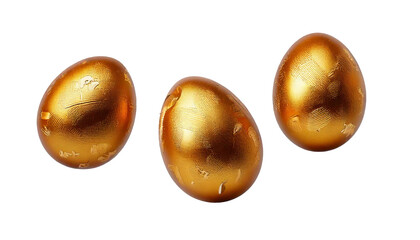 Obraz premium Freigestellte Ostereier mit kreativer Bemalung in lebendigen Farben und kunstvollen Mustern, ideal als dekorative Highlights für das Osterfest