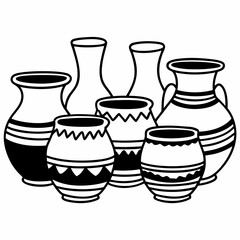 illustration of a vase