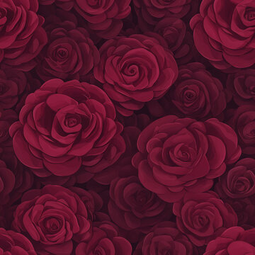 background of roses