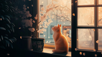 Japanese garden in japan