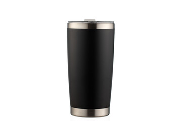 Travel Mug isolated on white background.
Tumbler Double Wall Vacuum Insulated Coffee Mug Stainless Steel Coffee Cup with Lid.