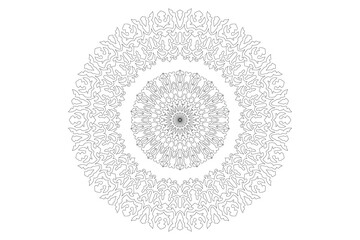 Mandala Design with Beautiful Work