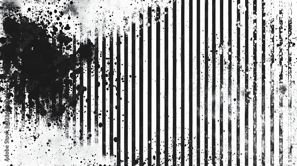 Leinwandbilder a striking and dramatic abstract background featuring a bold monochrome color scheme with intersecti