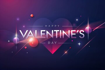Design, Valentine's Day with Podium and Heart of 3D for pink love background