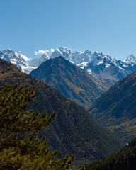 landscape in the mountains