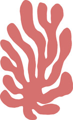 Obraz premium art coral reef illustration