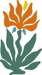 art flower illustration