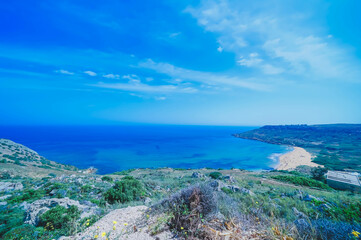 マルタ島の美しい海と風景