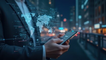 abstract ui design for ai chatbot