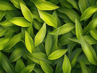 Close-up Green Leaves