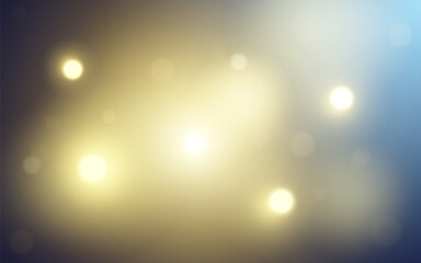 Golden Blue Bokeh Glow with Soft Abstract Lights
. Elegant Night Sparkle with Warm and Cool Tones, Background decoration