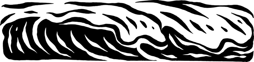 drawing wave illustration