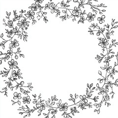 Fototapeta premium small floral pattern