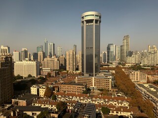 shanghai, downtown city
