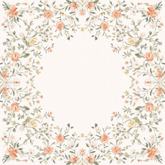 Fototapeta premium small floral pattern