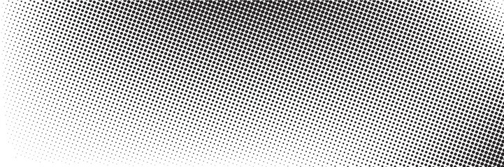 Set of halftone dots gradient pattern texture isolated on white background. Straight dotted spots using halftone circle dot raster texture. Vector blot half tone collection.