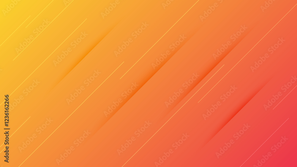 Poster abstract gradient background with lines