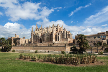 Fototapeta premium Cattedrale di Santa Maria Maiorca Spagna
