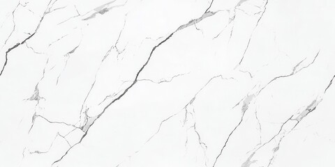 Fototapeta premium White marble texture with subtle gray veins, ideal for backgrounds and design elements.