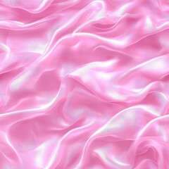 Fototapeta premium Soft pink satin fabric texture, ideal for backgrounds and design projects.