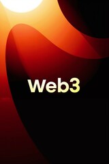 Minimalist Web3 Poster with Warm Tones