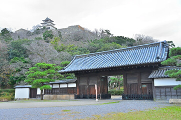 丸亀城御殿表門　香川県丸亀市