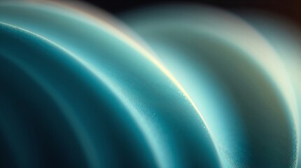 Futuristic Light Waves in Deep Blue Tones