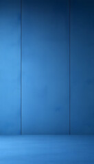 dark and soft blue  abstract  cement wall and studio room gradient background, realistic. isolated with white shades