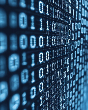 binary code background