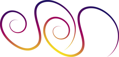 Colorful Abstract Gradient Lines background. Wavy Color Shape Vector, Dynamic Geometric Pattern design