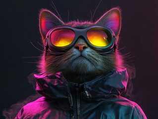 Cute cat 3d