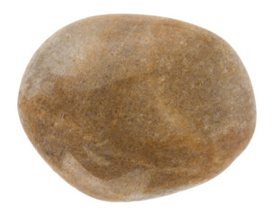 Stone for aquarium isolated on white background.