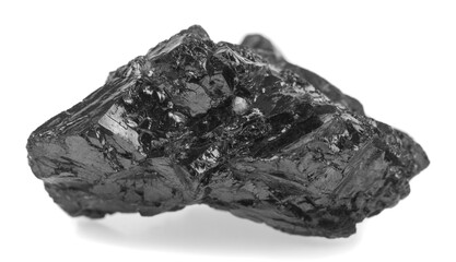 Coal isolated on white background.