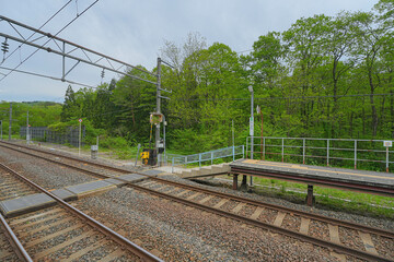 Fototapeta premium 刺巻駅