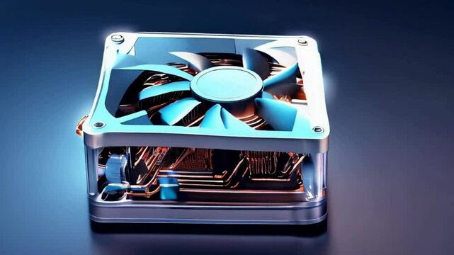 CPU, Fan & RAM - open PC