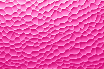 Obraz premium Pink Sculptural Wave Geometric Pattern