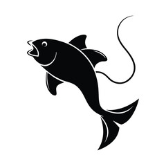 vector illustration of a fish