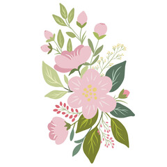 flowers,background
seamless pattern, fun garland, great for textiles, banners, wallpapers,easter cards and wrapping,adorable hare, branch, plants. 
Springtime background