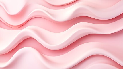 Obraz premium Abstract Pink Waves Soft Creamy Texture Background