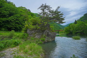 抱返り渓谷