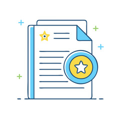 file review icon, file review vector illustration-simple illustration of file review, perfect for file review logos and icons