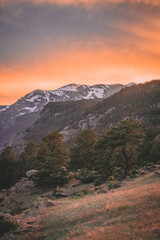 Rocky Mountains Nationalpark, United States, Mountains.