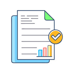 report icon, report vector illustration-simple illustration of report, perfect for report logos and icons