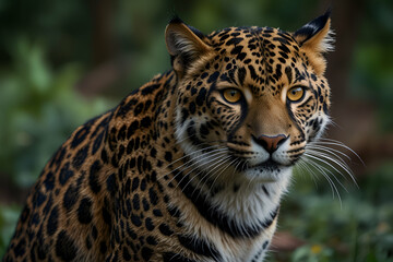 Obraz premium portrait of a leopard