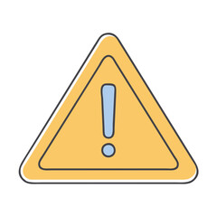 warning sign icon, warning sign vector illustration-simple illustration of warning sign, perfect for warning sign logos and icons