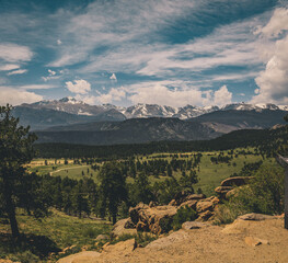 Rocky Mountains Nationalpark, United States, Mountains.