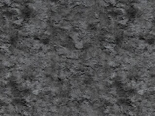 Naklejka premium Dark Grey Stucco Texture Background Architectural Detail Seamless Design Indoor/Outdoor Close-up View Rough Finish