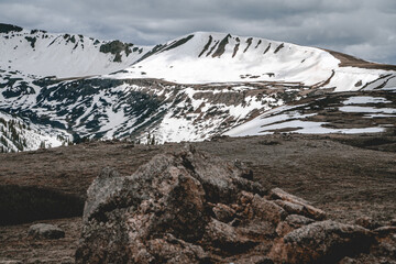 Rocky Mountains Nationalpark, United States, Mountains.
