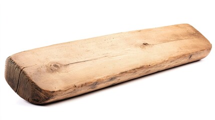 Natural Wooden Plank with Smooth Surface and Rustic Finish